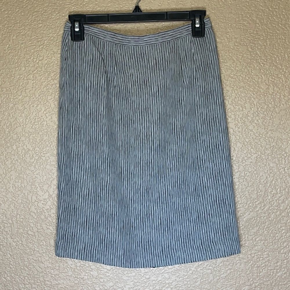 Vintage reflections pinstripe pencil skirt size 6